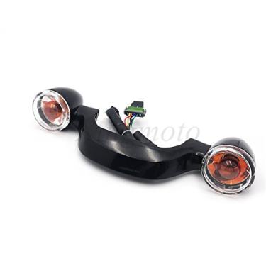 Imagem de NBX- Barra de luz traseira para bala doméstica compatível com Road Glide 10 posteriores com sinal Orig.turn Clear