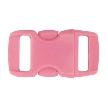Imagem de Fivelas de liberação lateral – Fivelas contornadas de 9,5 cm – Ferramenta de artesanato ideal para coleiras de animais, mochilas, joias e acessórios caseiros e muito mais – Pacotes de 1000 peças (rosa)