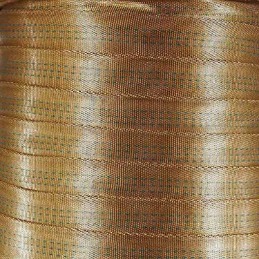 Imagem de West Coast Corda de nylon tubular de 2,5 cm – Premium resistente leve com resistência à ruptura de 1,814 kg – tiras para uso externo para escalada e segurança (bronze, 30 jardas)