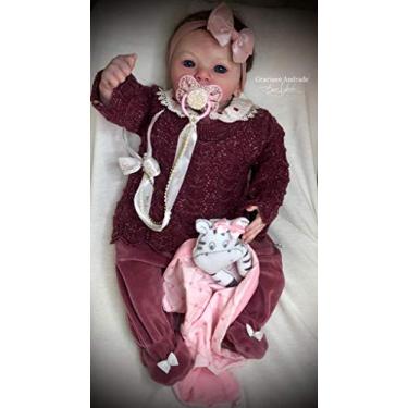 Imagem de Boneca Bebê reborn Julieta Awake
