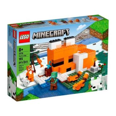 Imagem de Lego Minecraft - Pousada Da Raposa, 193 Peças - 21178