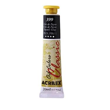 Imagem de Tinta a Óleo Acrilex 20 ml Avulso Grys De Payne 399