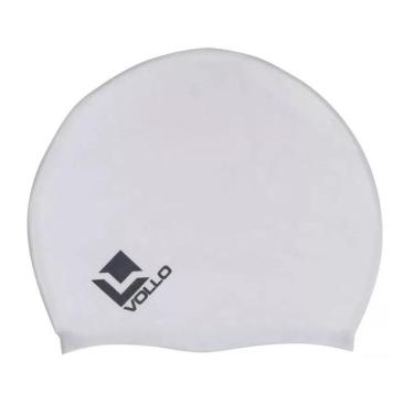 Imagem de Touca Natação Silicone Vollo Sports Cinza
