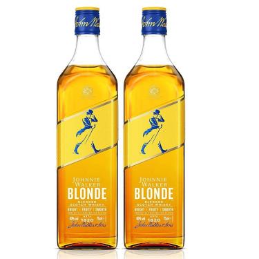 Imagem de Kit Whisky Johnnie Walker Blonde Scotch 750ml 2 unidades