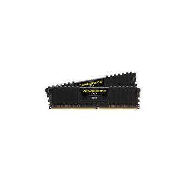 Imagem de Memória RAM Corsair Vengeance LPX, 16GB (2x8GB), 2400MHz, DDR4, CL14, Preto - CMK16GX4M2A2400C14