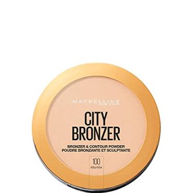 Imagem de Pó Bronzeador Maybelline City Bronzer Contorno Facial Claro 100
