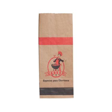 Imagem de Embalagem Papel Para Carvão 5kg Saco Briquete Lenha 125 Un