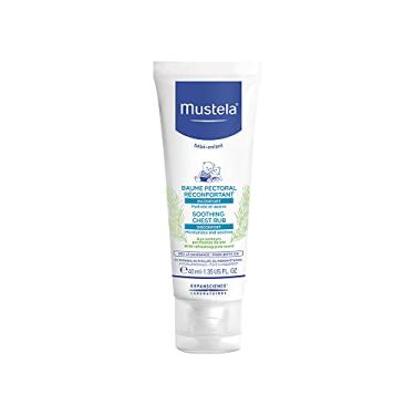 Imagem de Mustela Bálsamo Reconfortante 40Ml Para Massagem Peitoral Nos Bebês Conforto De Gripes E Resfriados Fragrância Refrescante De Pinho E 97% De Ingredientes De Origem Natural