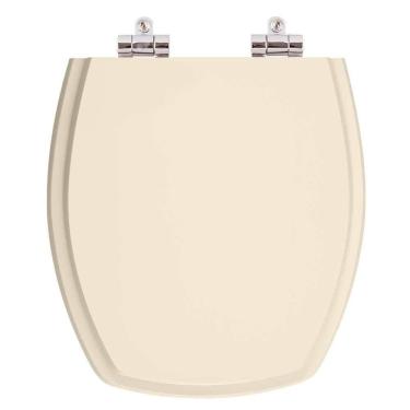 Imagem de Assento Sanitario Poliester com Amortecedor Thema Pessego (Rosa Shell) para Vaso Incepa