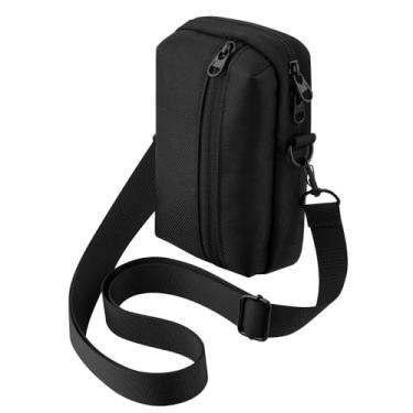 Imagem de CaSZLUTION Travel Case for Analogue Pocket, Portable Mini Game Player Storage Bag with Shoulder Strap Compatible with RG353V / RG35XX H Retro Handheld Game Console (Case Only)