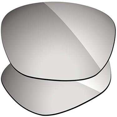 Imagem de Firtox Lentes polarizadas de substituição compatíveis com óculos de sol Oakley Enduro OO9223 - Space Silver