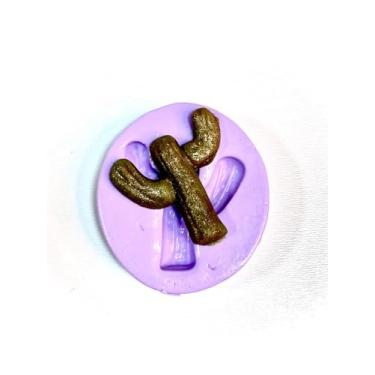 Imagem de Confeitaria dos moldes, F1089 MOLDE DE SILICONE CACTOS CONFEITARIA BISCUIT
