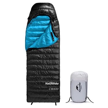 Imagem de Naturehike Saco de dormir ultraleve com plumas de ganso 750/550, compacto, portátil, 3-4 estações para adultos e crianças, à prova d'água para climas frios – Mochilão, acampamento, caminhada, viagem
