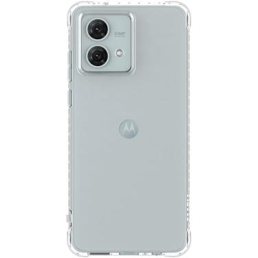 Imagem de Capa Anti Impacto Gocase Impact Slim Para Moto G84 - Transparente