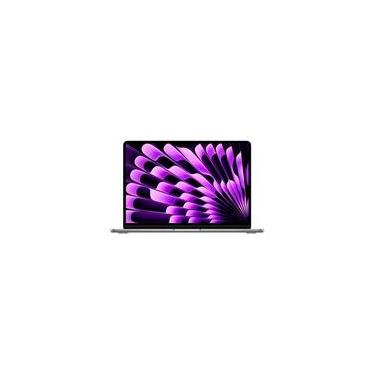 Imagem de MacBook Air Apple 13", M3, CPU de 8 Núcleos, GPU de 8 Núcleos, 16GB RAM, SSD 512GB, Cinza-espacial - MXCR3BZ/A
