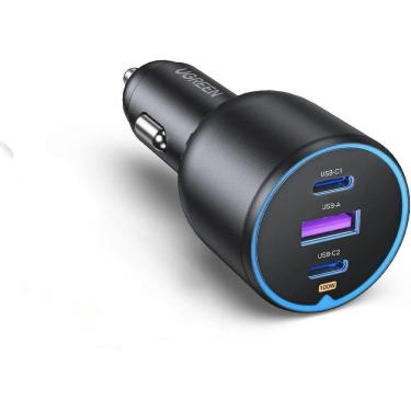 Imagem de Carregador Carro Ugreen 130W Compatível 100W 65W 45W 30W 20W