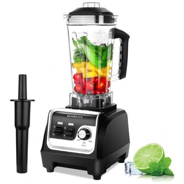 Imagem de Liquidificador Profissional de Bancada 2L com Jarra Livre de BPA, 2200W 110V, Sewberry, Preto