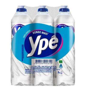 Imagem de Ypê Pack Detergente Coco 500ml (6 unidades)