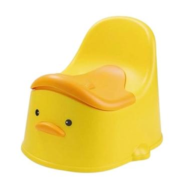 Imagem de predolo Assento Sanitário Infantil para Penico, Tamanho Compacto, Fundo Antiderrapante, Assento Sanitário Infantil para Bebês de 0 a 5 Anos, Meninas E Meninos, amarelo