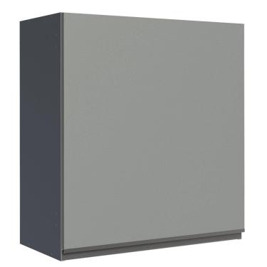Imagem de Armário Aéreo 60 Cm 1 Porta Cinza Nice Madesa Cinza