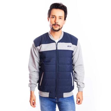 Imagem de Jaqueta Blusa De Frio Ox Silver Matelado Manga De Moletom Masculina-Masculino