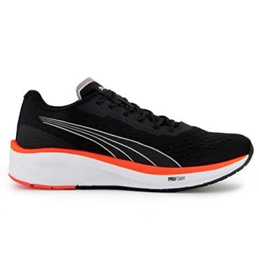 Imagem de Tênis de Corrida Aviator ENG Pro BDP, Puma, Unissex, Preto/Laranja, 42