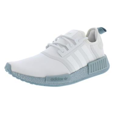 Imagem de adidas Tênis masculino NMD_R1, Branco cristalino/cinza mágico-branco puro, 41