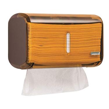 Imagem de Dispenser para Papel Toalha Interfolhado Premisse Urban Glass Marrom