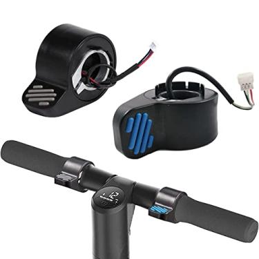 Imagem de YBang Speed Throttle com freio para Segway Ninebot ES1 ES2 ES3 ES4 ES5 Scooter elétrico controle de velocidade peças sobressalentes gatilho do acelerador de polegar (freio + acelerador)
