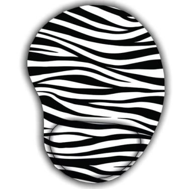 Imagem de Mouse pad estampas pele de animais com apoio ergonomico - JDM