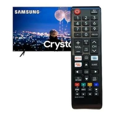 Imagem de Controle Remoto Compatível Com Tv Samsung Netflix GloboPlay  Prime Vid