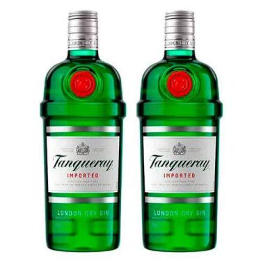 Imagem de Gin London Dry 750ml 2 Unidades Tanqueray, Clássico e Seco, 750ml