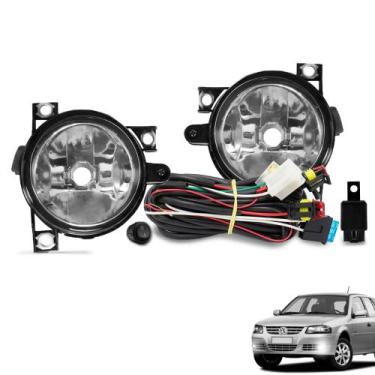 Imagem de Kit Farol de Milha Gol Fox Parati G4 2005 a 2013 Botão Tic Tac - Suits