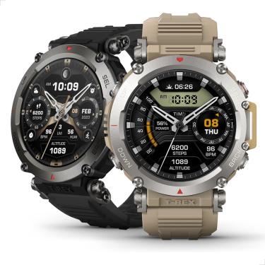 Imagem de Relógio Inteligente Smartwatch Original Amazfit T-rex Ultra HD Amoled gps 10 atm