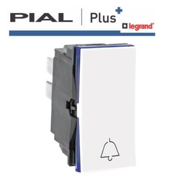 Imagem de Modulo Pulsador Camp 2A 250V Bca Pialplus+ 611002Bc Legrand