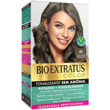 Imagem de Tonalizante Bio Extratus 61 Louro Escuro Acinzentado Tecnologia Profis