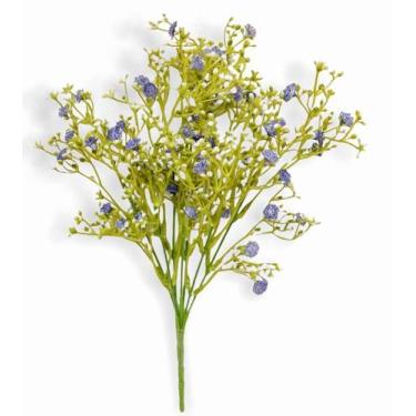 Imagem de Mini Buque Flor do Campo - Azul 37cm - Kaza Decore
