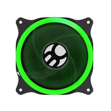 Imagem de Cooler Fan Bluecase BRF-24G 120mm Led Verde 77,6 CFM Conector 4 Pinos 