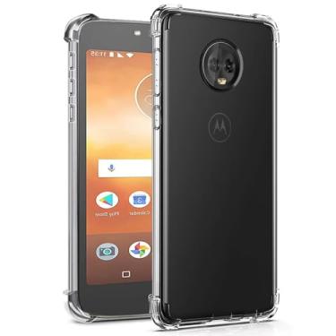 Imagem de Yerebel Capa para Moto E5 Play, Capa para Motorola E5 Cruise, Moto E5 Go Cute Case, Capa de telefone de borracha macia TPU transparente e flexível para Motorola Moto E5 Play transparente