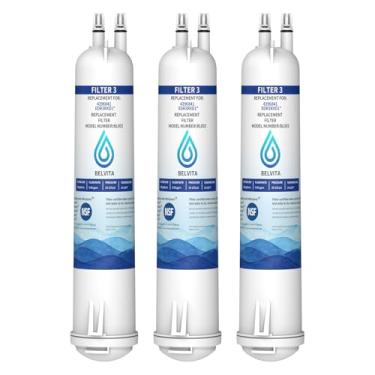 Imagem de BELVITA Filtro de água de filtro 3 compatível com EDR3RXD1, 4396841, 4396710, filtro 3, 46-9083,46-9030, 9030, 9083 filtro de água para geladeira (pacote com 3)