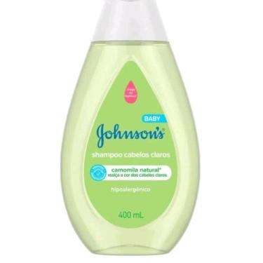 Imagem de Shampoo Camomila cabelos claros - Johnson's Baby - 400ml - Shampoo Joh