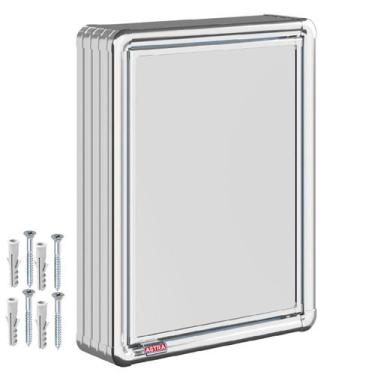 Imagem de Armário Para Banheiro Alumínio Não Enferruja Lbp12s Astra