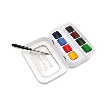 Imagem de Tinta Aquarela Sennelier L'Aquarelle Aqua-mini 08 Cores, L'Aquarelle