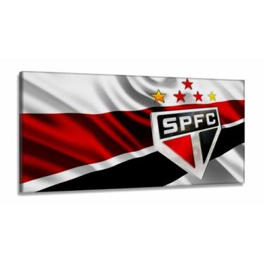 Imagem de Quadros Decorativos São Paulo em tecido canvas 130x60 - Wall Frame