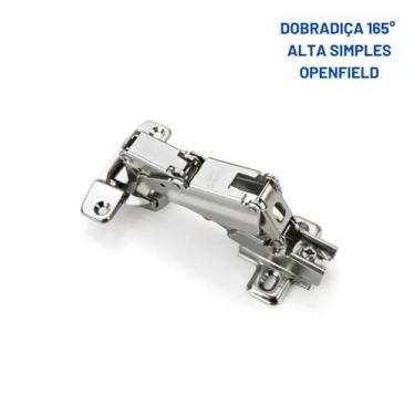 Imagem de Dobradiça Caneco 35 Curva Simples 165 Openfield