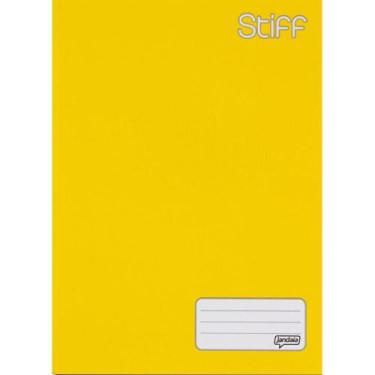 Imagem de Caderno Brochurão Capa Dura - 96 Folhas Amarelo - Stiff - Jandaia