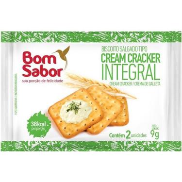 Imagem de Biscoito cream cracker integral bom sabor sachê 9g c/ 50 unidades