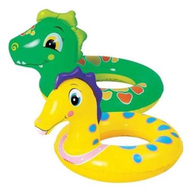 Imagem de Boia Yangzi Redonda Bichinhos 60X50Cm Sortido  - 19262 