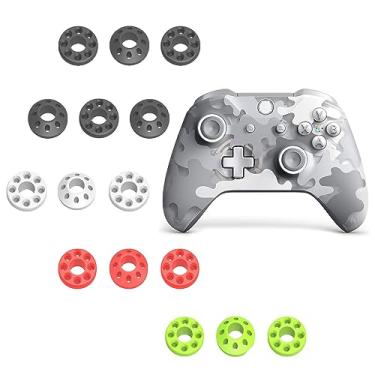 Imagem de Aim Assist Motion Control Soft Silicone Precision Rings Compatible with PS5,PS4,Xbox One X/S,Xbox 360,Xbox Series X/S,Xbox Core,Xbox Elite 2 Core ASUS ROG Raikiri Pro Controller Rubber Accessories.