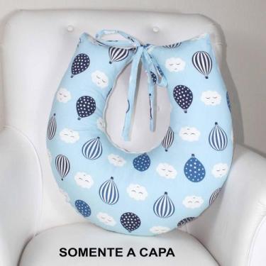 Imagem de Capa de Almofada Amamentação - Laura Baby, Balão marinho